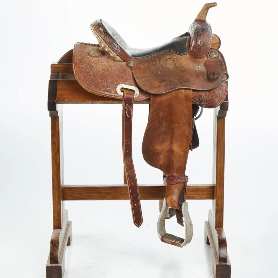 * Nrs Used 14In Fort Worth Saddlery Barrel Saddle | Barrel Racing Saddles