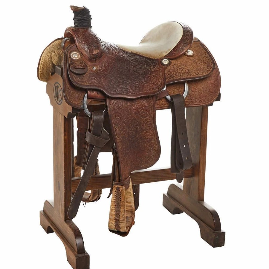 * Nrs Used 15.5In Billy Cook Team Roper | Roping Saddles