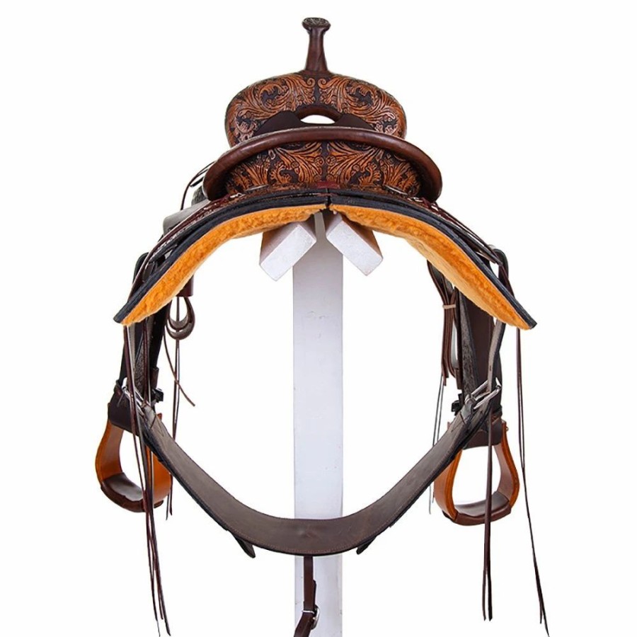 * Circle Y Saddlery Circle Y 16In. Cody Crow Versatility Saddle | Ranch Saddles