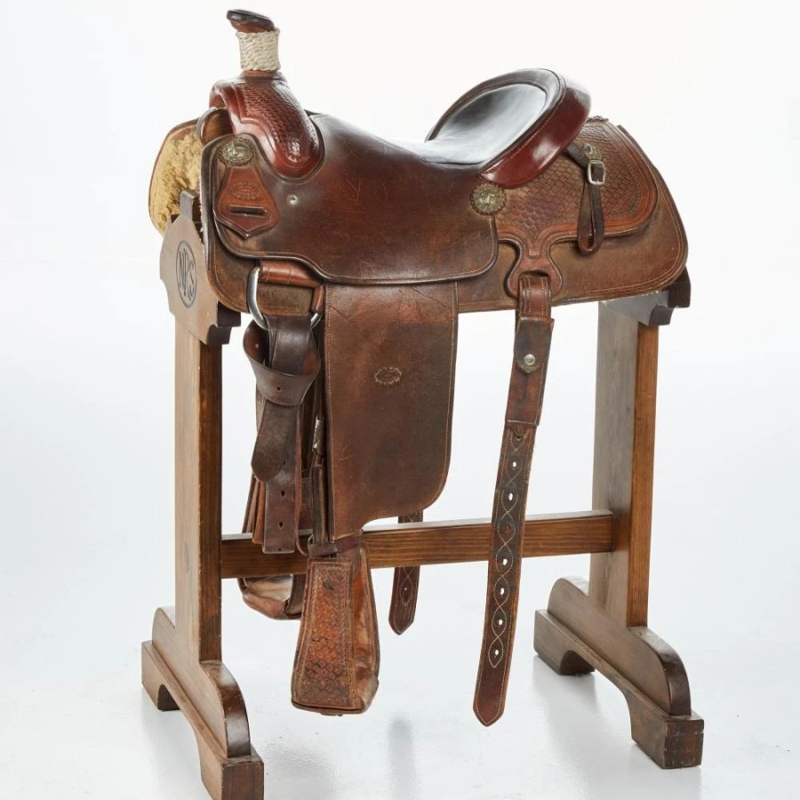 * Nrs Used 15In Rabe Rabon Calf Roper | Roping Saddles