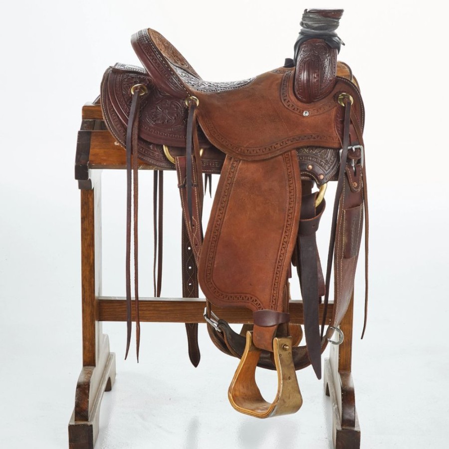 * Nrs Used 15In Corriente Ranch Roper | Ranch Saddles