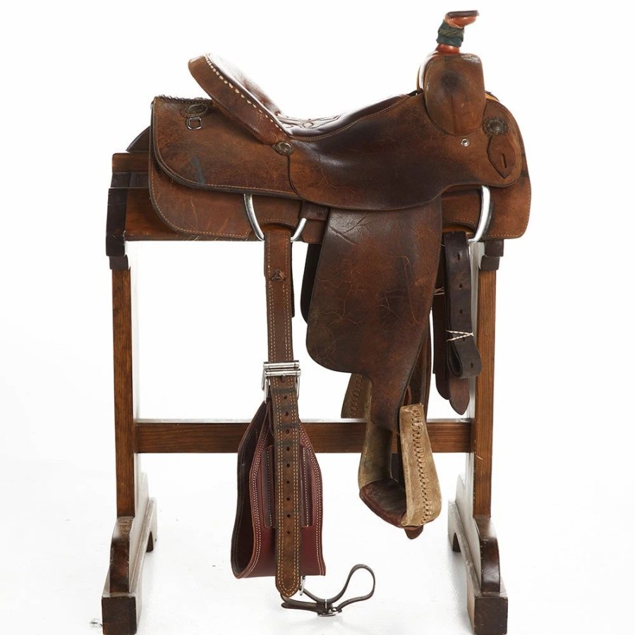 * Nrs Used 14.5In Double J Team Roper | Roping Saddles