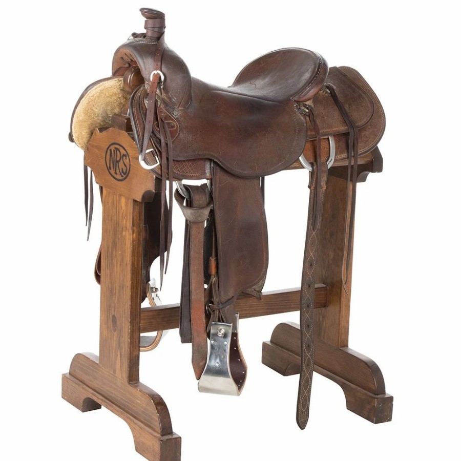 * Nrs Used 16In Craig Lewis Ranch Roper | Ranch Saddles