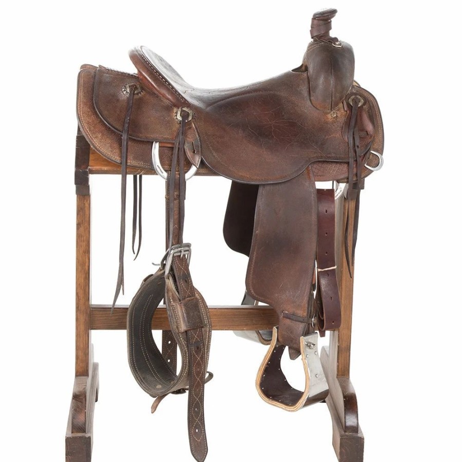 * Nrs Used 16In Craig Lewis Ranch Roper | Ranch Saddles