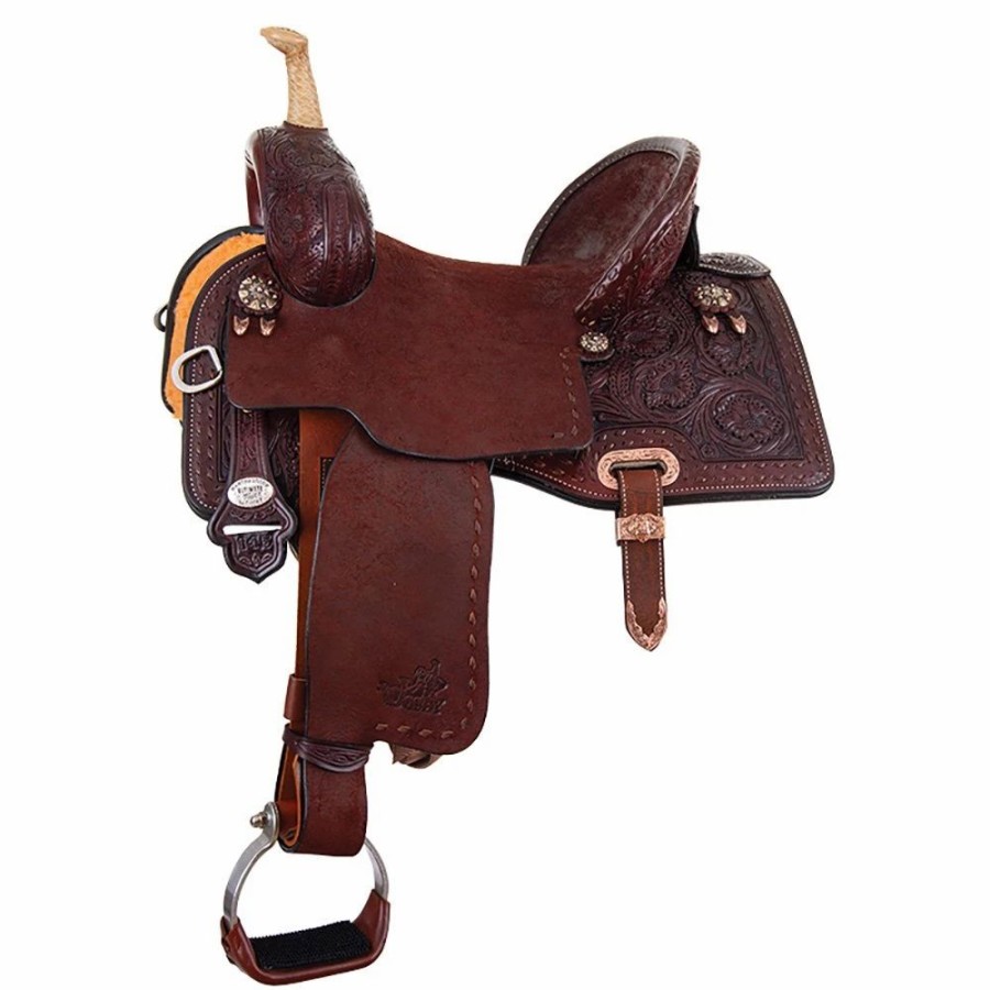 * Circle Y Saddlery Martha Josey Revolution Barrel Saddle | Barrel Racing Saddles