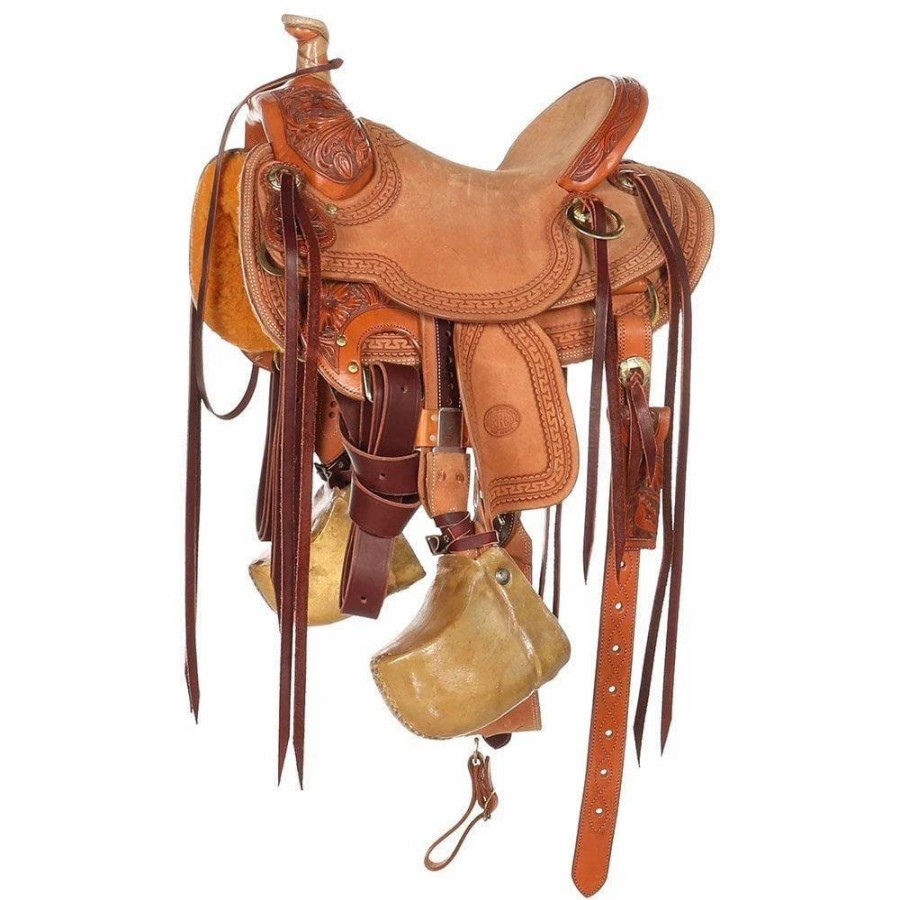 * Sheridan Flower 1/3 Breed Youth Saddle | Youth Saddles