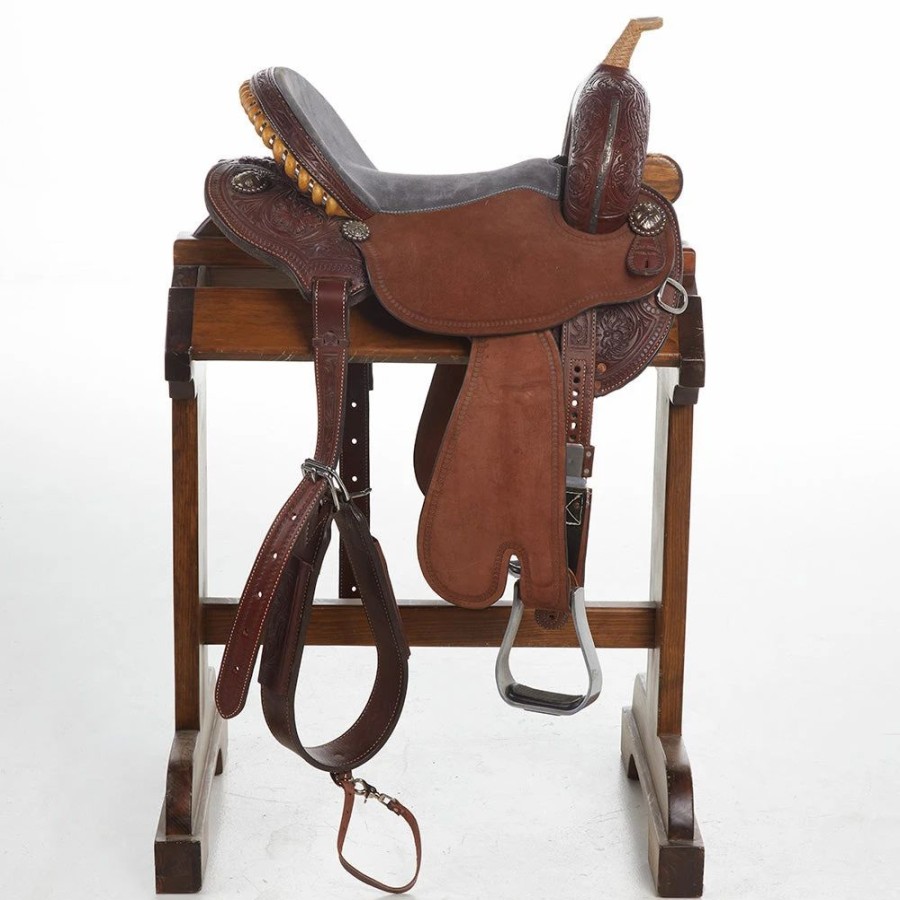 * Nrs Used 15In Honey Creek Saddlery Barrel Saddle | Barrel Racing Saddles