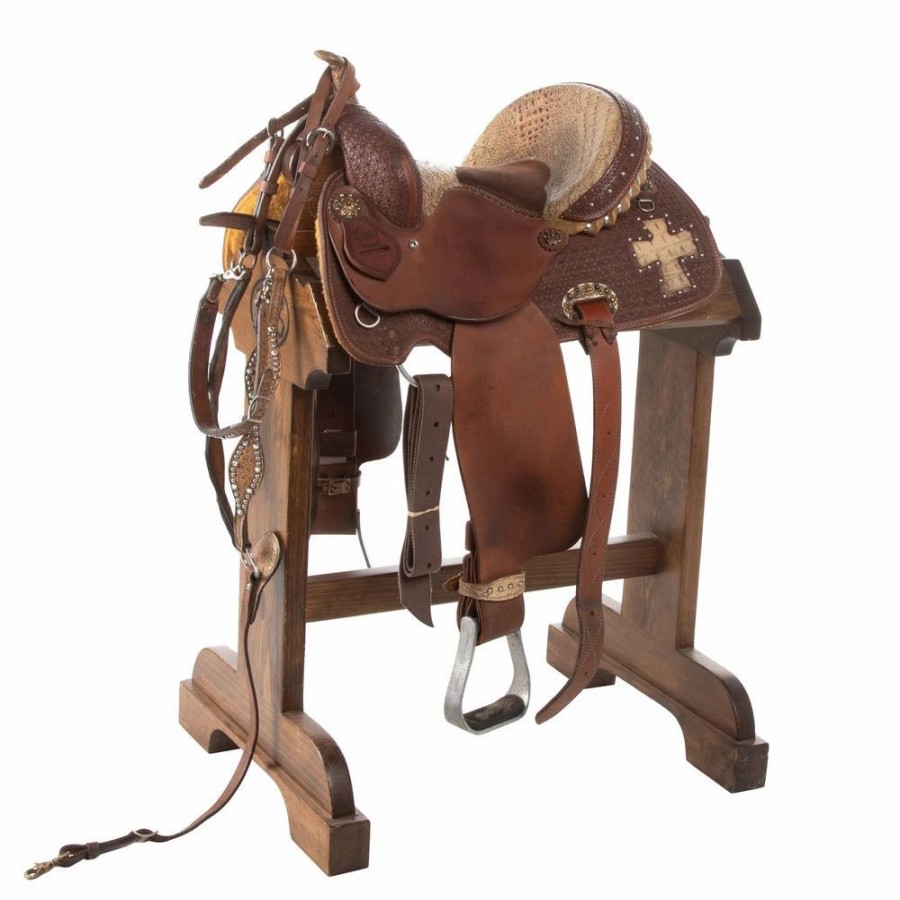 * Nrs Used 14In Alamo Saddlery Barrel Saddle | Barrel Racing Saddles