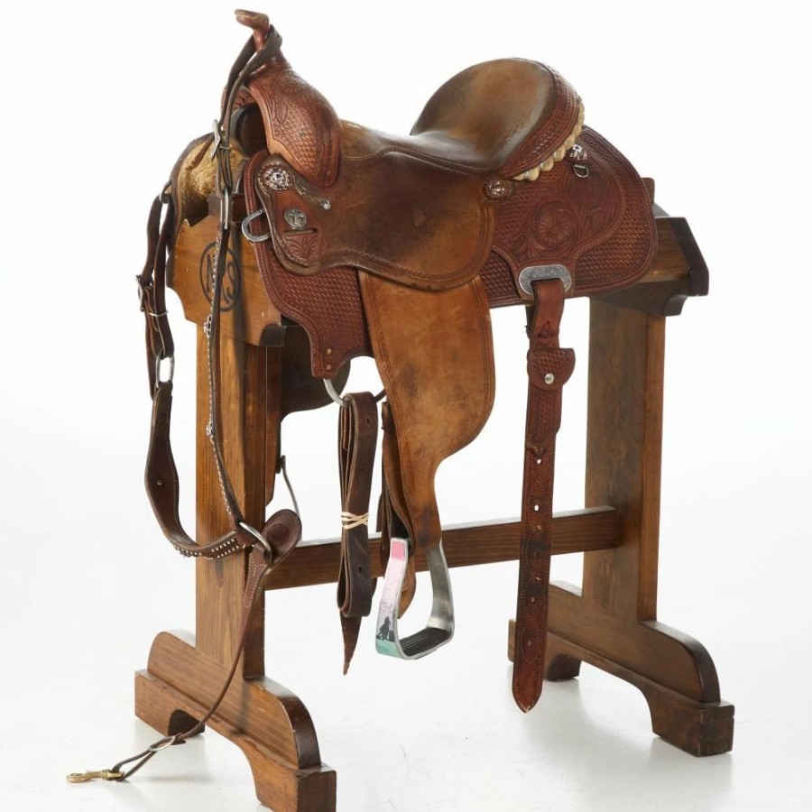 * Nrs Used 14In Martin Saddlery Barrel Saddle | Barrel Racing Saddles