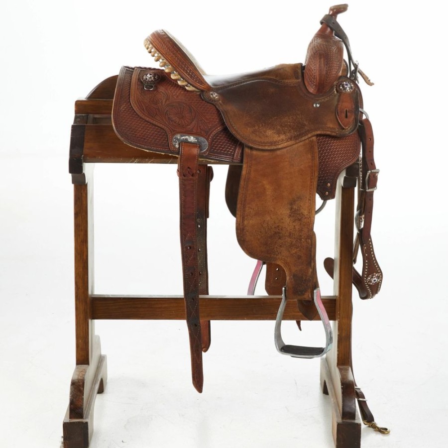 * Nrs Used 14In Martin Saddlery Barrel Saddle | Barrel Racing Saddles