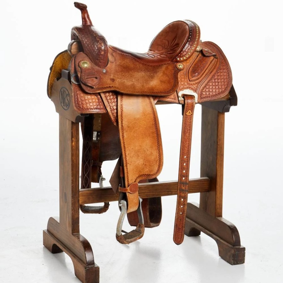 * Nrs Used 14.5In Double J Barrel Saddle | Barrel Racing Saddles