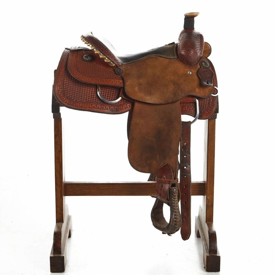 * Nrs Used 14In Hr Saddlery Team Roper | Roping Saddles