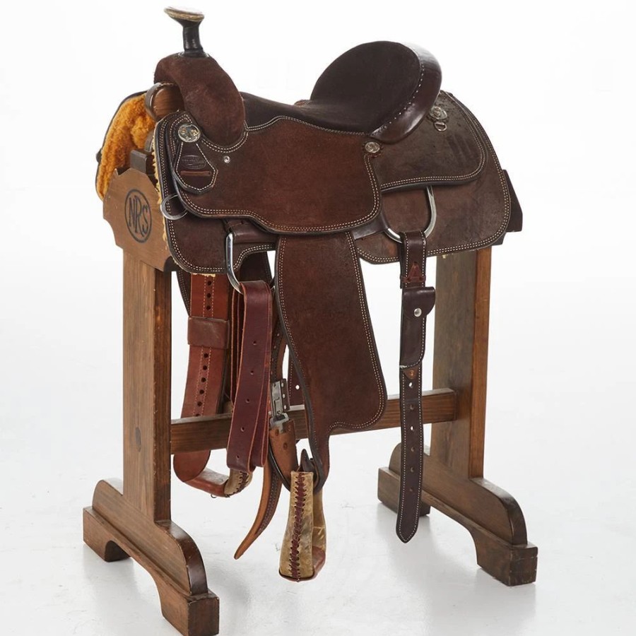 * Nrs Used 14In Reinsman Clay Tryan Team Roper | Roping Saddles