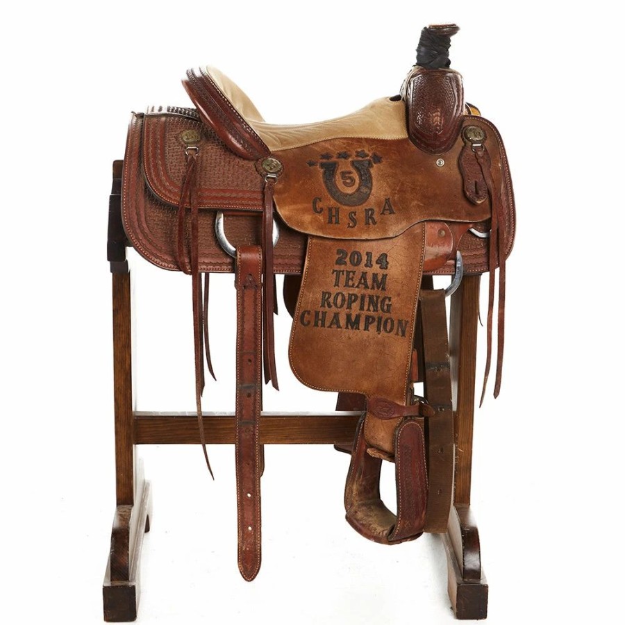 * Nrs Used 14.5In Coats Trophy Team Roper | Roping Saddles