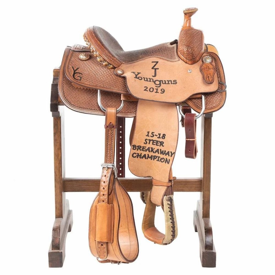 * Nrs Used 14.5In Scott Thomas Team Roper | Roping Saddles