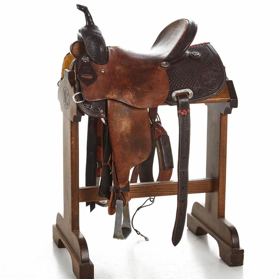 * Nrs Used 14.25In Fort Worth Saddlery Barrel Saddle | Barrel Racing Saddles