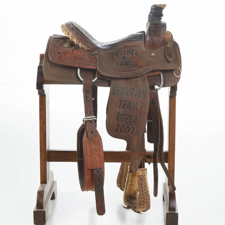 * Nrs Used 15In Master Saddlery Team Roper | Roping Saddles