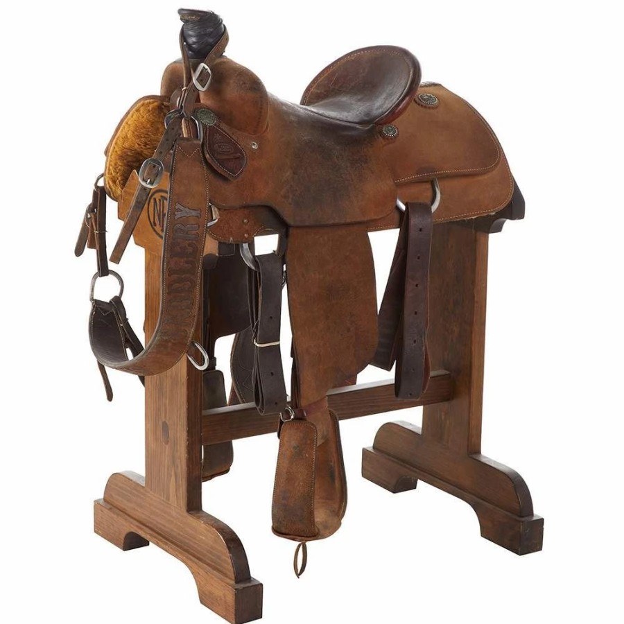 * Nrs Used 14In Cactus Team Roper | Roping Saddles