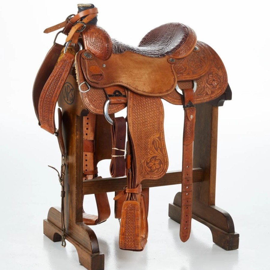 * Nrs Used 15.5In Bar H Equine Team Roper | Roping Saddles