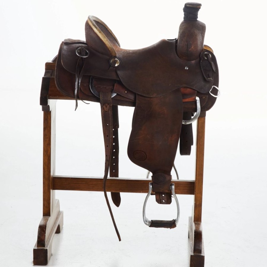 * Used 15In Nrs Competitor Series Olin Young Ranch Roper | Ranch Saddles