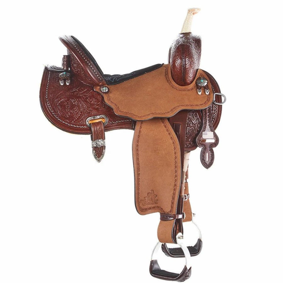 * Reinsman Martha Josey Ultimate Cash 14 1/2 Inch Barrel Saddle | Barrel Racing Saddles