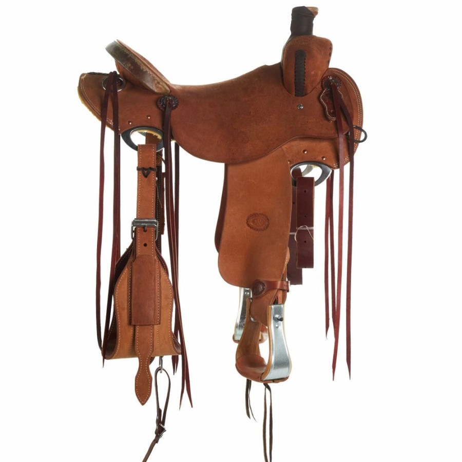 * Nrs Competitors Heavy Oil Roughout Strip Down Ranch Roping Saddle | Ranch Saddles