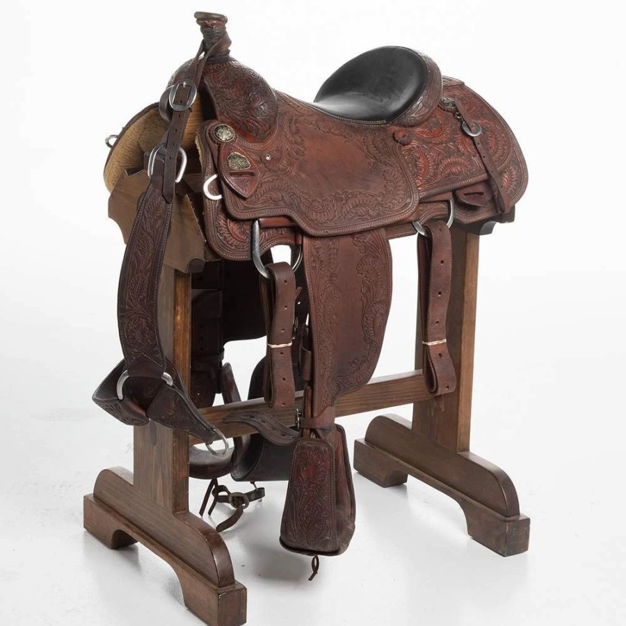 * Nrs Used 14.5In. Stran Smith Calf Roper | Roping Saddles