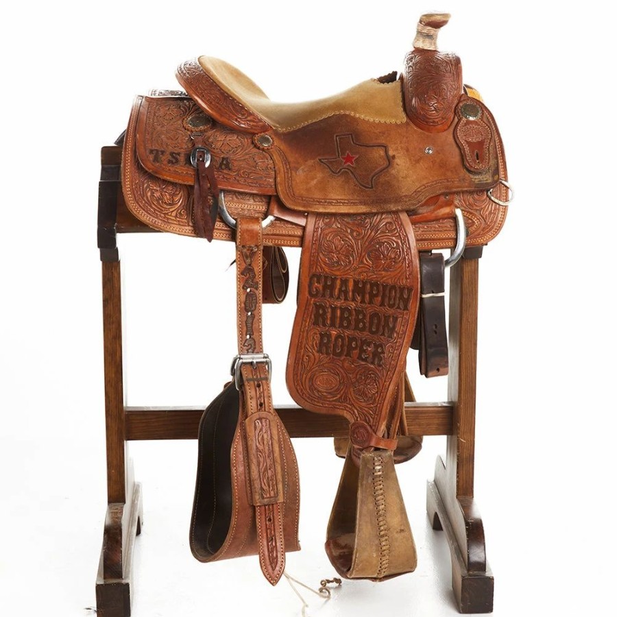 * Nrs Used 14.5In Competitor Trophy Calf Roper | Roping Saddles