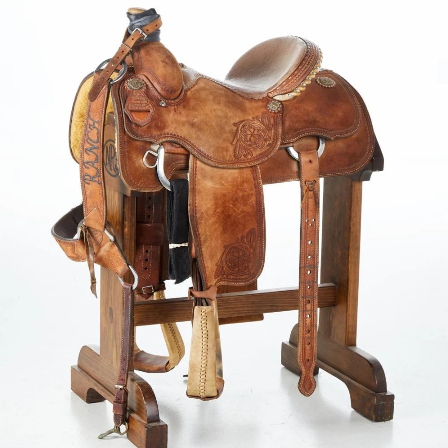 * Nrs Used 14.5In Allen Ranch Team Roper | Roping Saddles