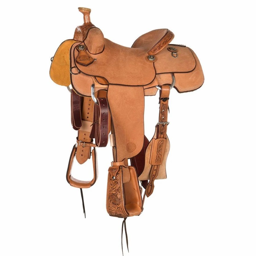 * Nrs Competitors Nrs Competitor 1/8 Breed Antique Leaf Team Roper | Roping Saddles