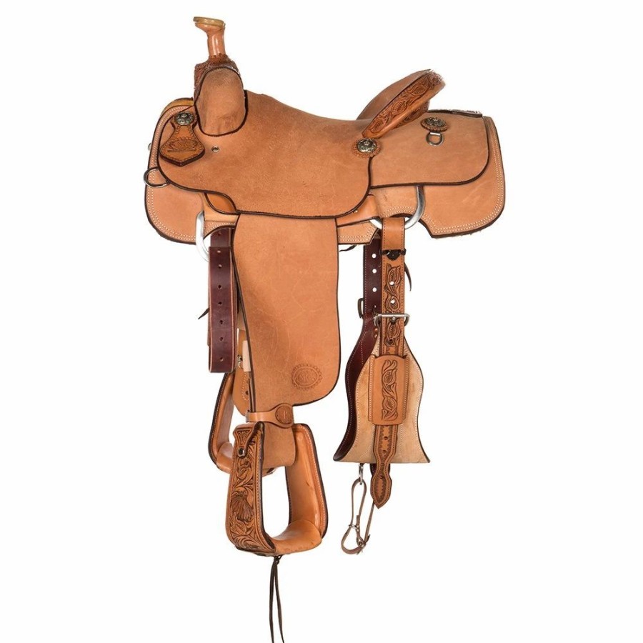 * Nrs Competitors Nrs Competitor 1/8 Breed Antique Leaf Team Roper | Roping Saddles