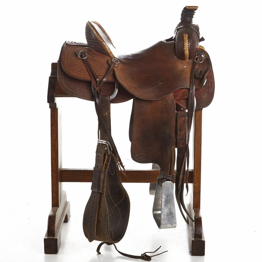 * Nrs Used 15.5In Hr Saddlery Ranch Roper | Ranch Saddles