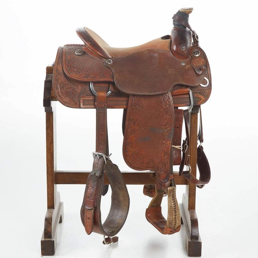 * Nrs Used 15.5In Dhs Saddlery Team Roper | Roping Saddles