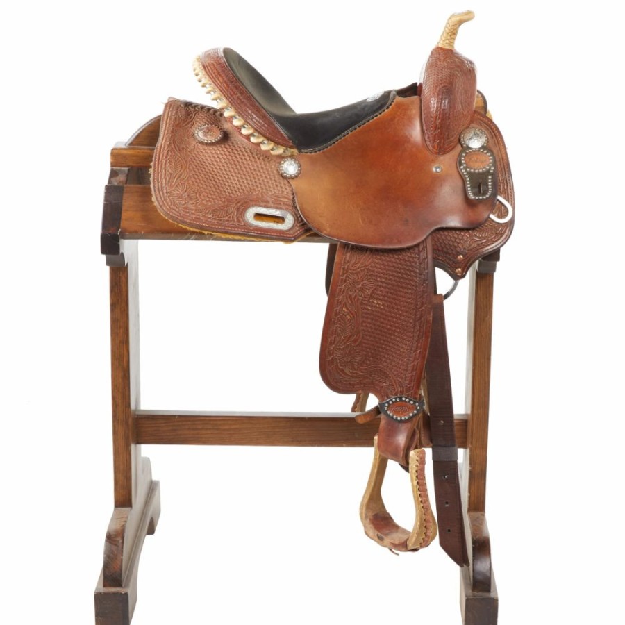 * Nrs Used 14In Teskey'S Barrel Racer | Barrel Racing Saddles