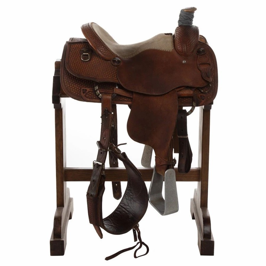 * Nrs Used 14.5In David`S Professional Team Roper | Roping Saddles