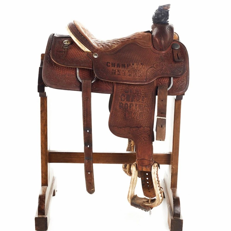 * Nrs Used 14.5In Courts Trophy Team Roper | Roping Saddles