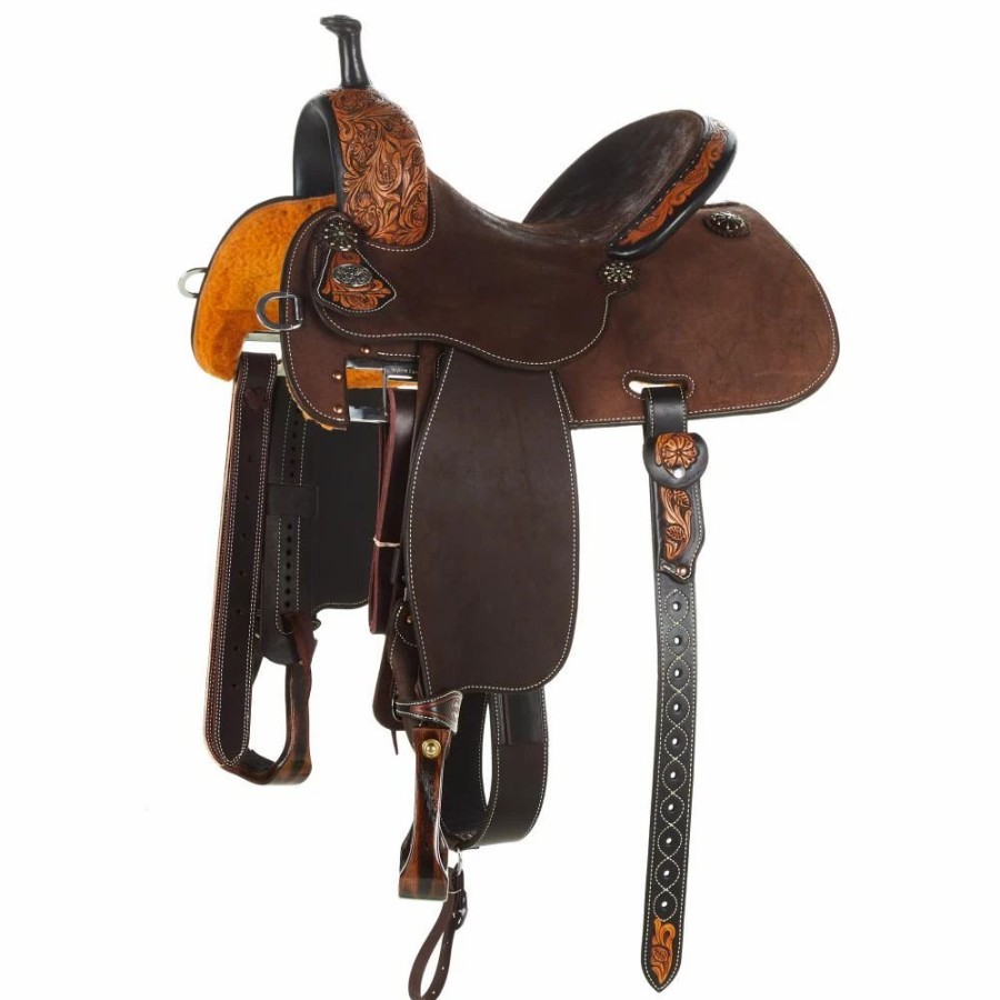 * Martin Saddlery 1/8 Breed Crown C Barrel Saddle | Barrel Racing Saddles