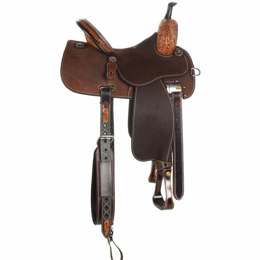 * Martin Saddlery 1/8 Breed Crown C Barrel Saddle | Barrel Racing Saddles