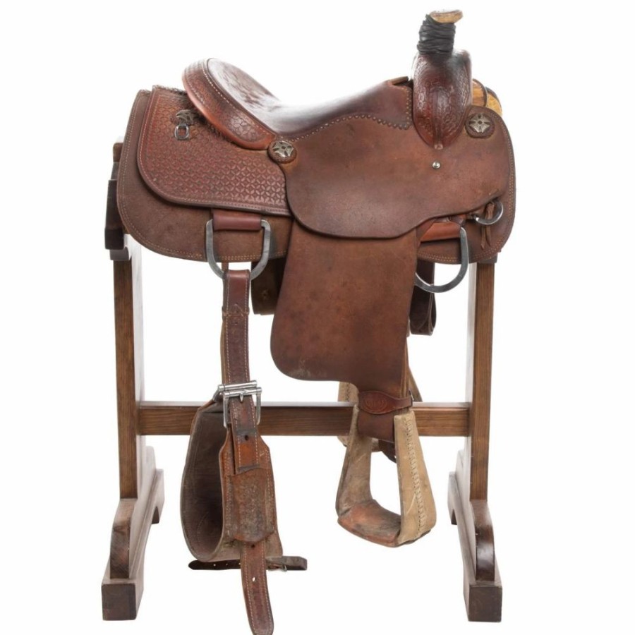 * Nrs Used 15In Pro Series Steer Tripper | Roping Saddles