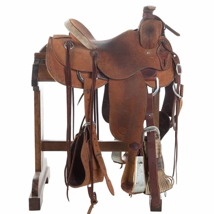 * Nrs Used 14.5 Competitor Series Will James Ranch Roper | Ranch Saddles