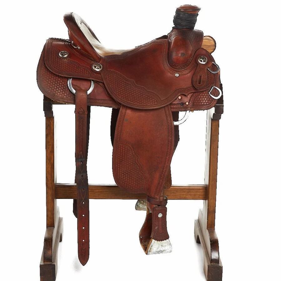 * Nrs Used 15.5In. Cal Cook Ranch Roper | Ranch Saddles