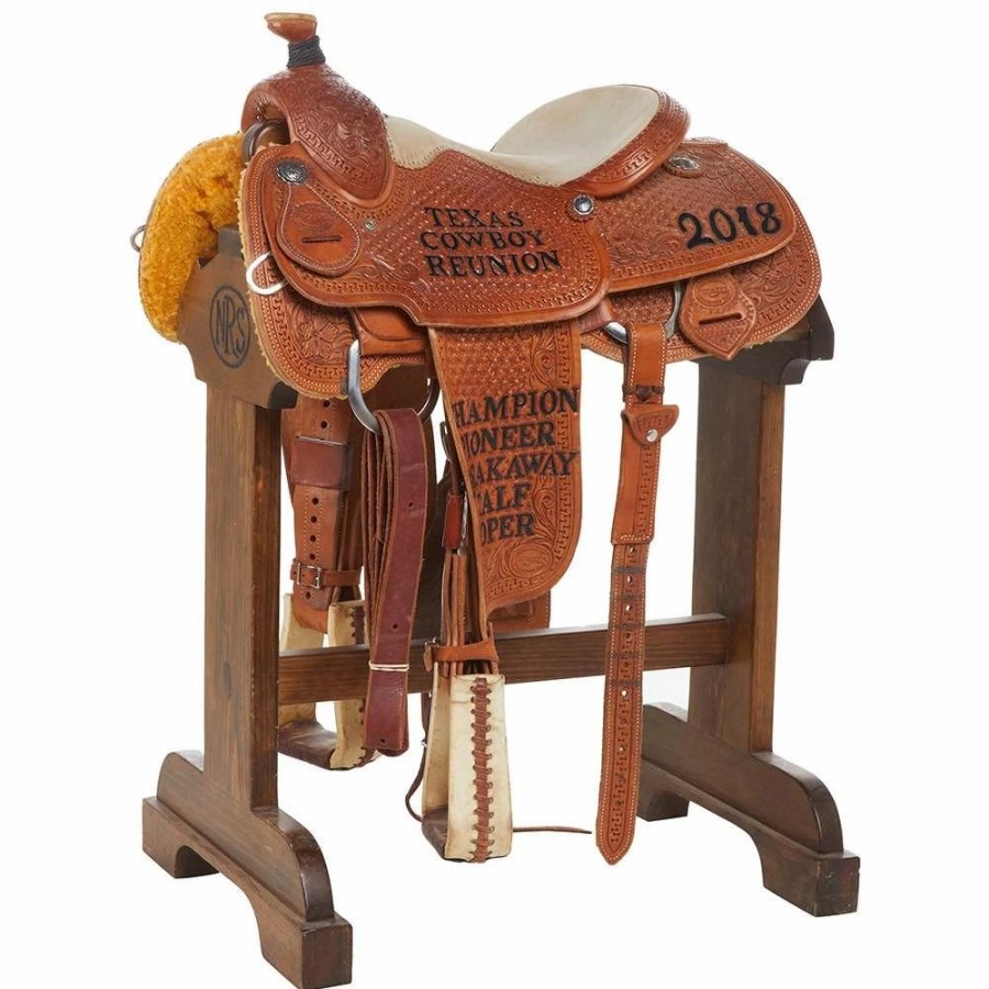 * Nrs Used 14.5In Teskey`S Calf Roper | Roping Saddles