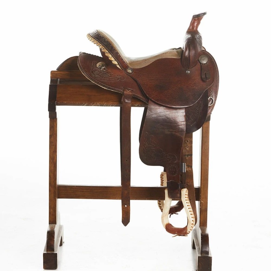 * Nrs Used 14In Lamb Barrel Saddle | Barrel Racing Saddles