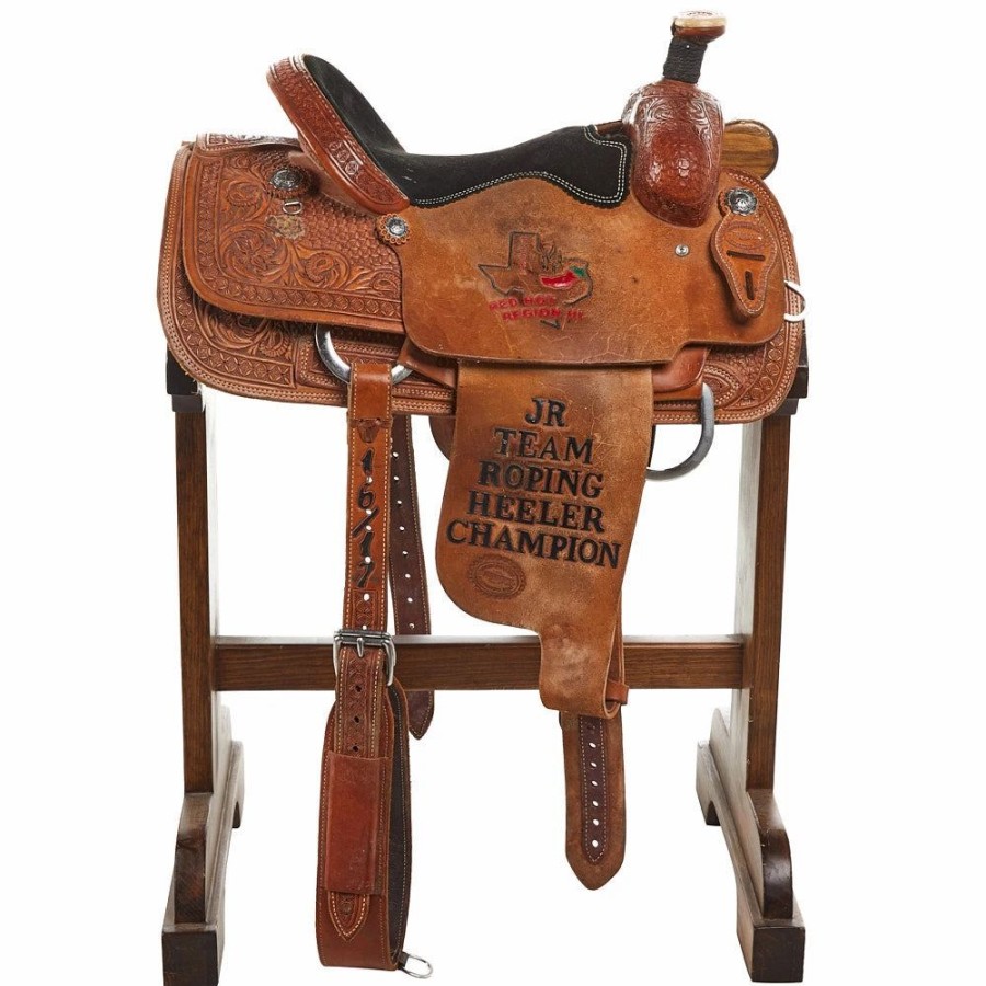 * Nrs Used 14.5 Teskey`S Saddlery Trophy Team Roper | Roping Saddles