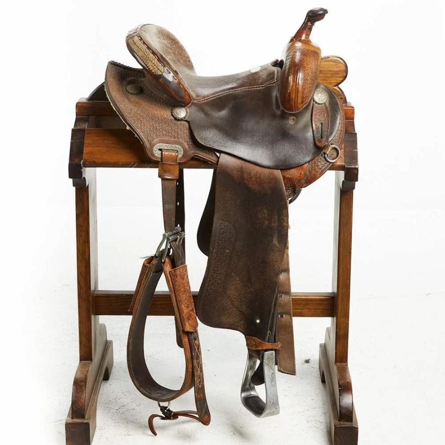 * Nrs Used 14In. Barrel Saddle | Barrel Racing Saddles