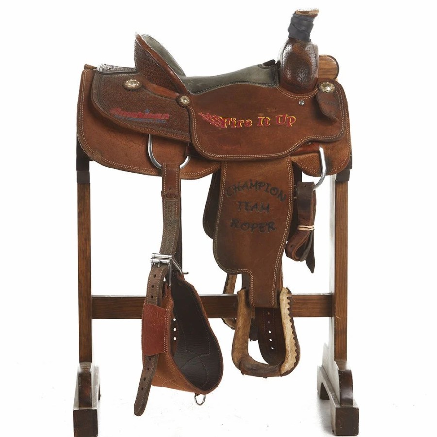 * Nrs Used 14In Scott Thomas Trophy Team Roper | Roping Saddles