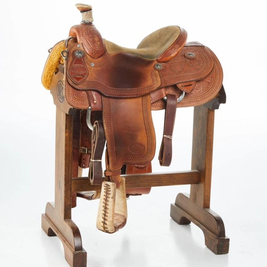 * Nrs Used 14In Schooly Team Roper | Roping Saddles