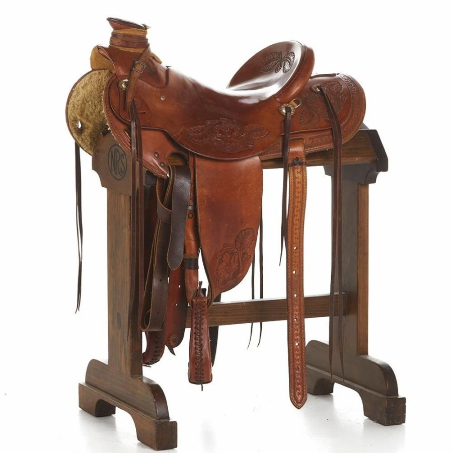 * Nrs Used 15.5In Stacy Jensen Wade Saddle | Ranch Saddles