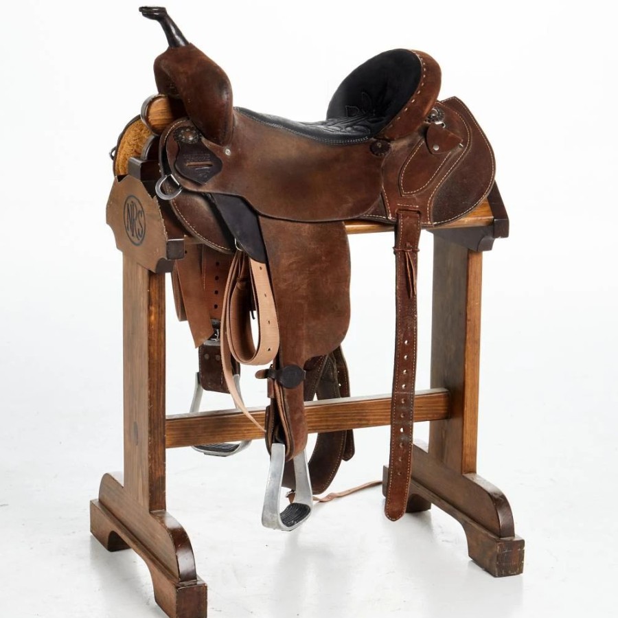 * Nrs Used 15.5In Double J Lynn Mackenzie Barrel Saddle | Barrel Racing Saddles