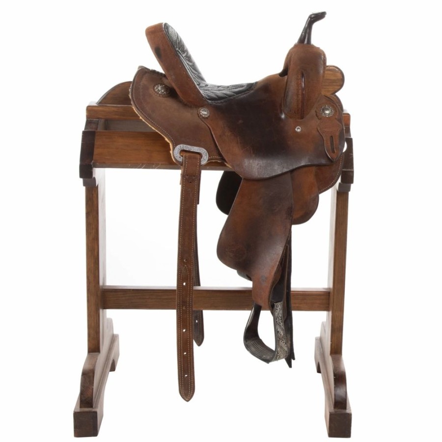 * Nrs Used 13In Frank Vega Barrel Saddle | Barrel Racing Saddles